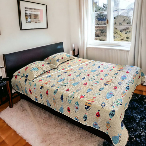 Sunside Sails Oakdale Sateen Quilt Set Wayfair